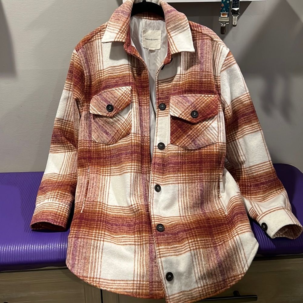 Thread and Supply Shacket LIKE NEW